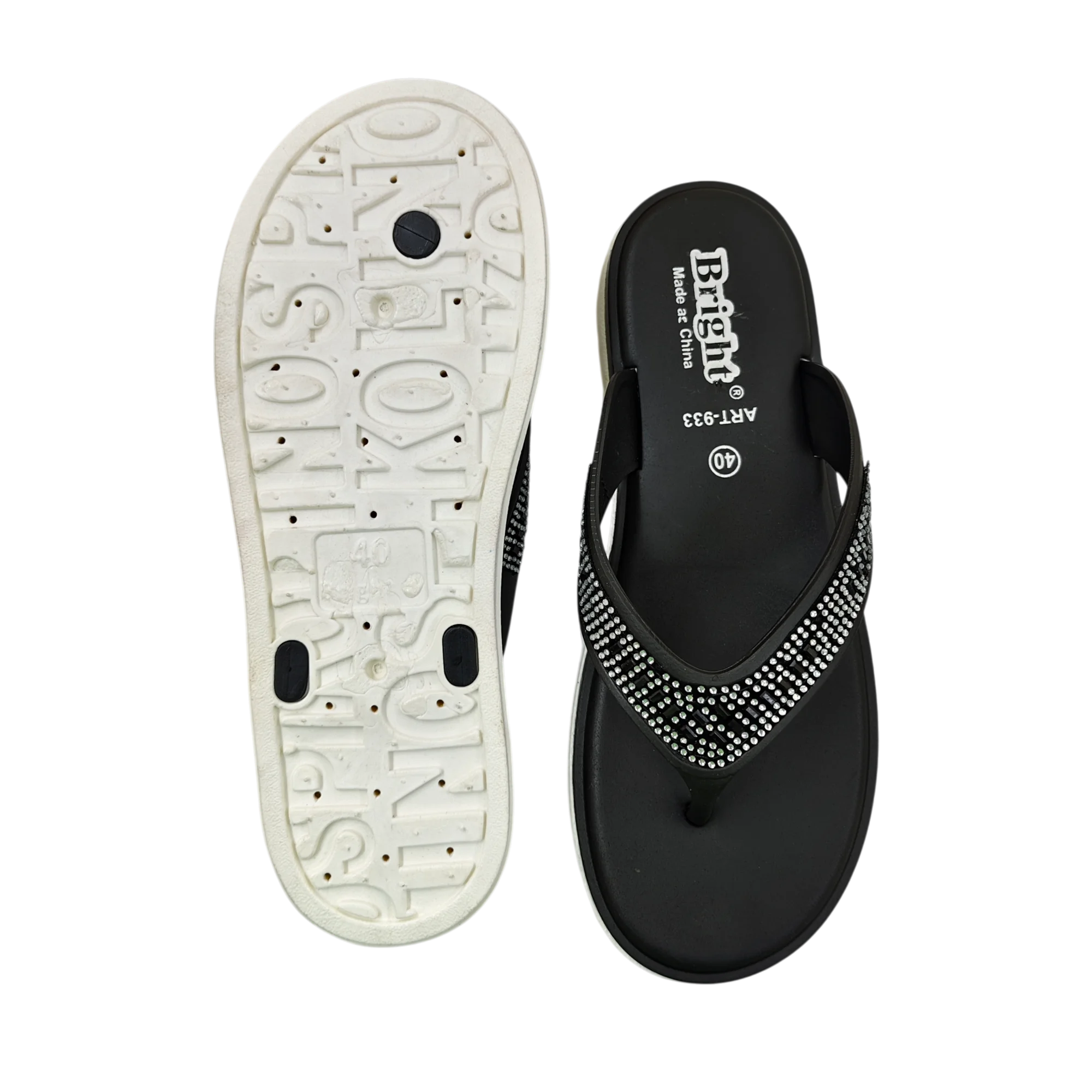 Bright PVC Article 933 Black Bright PVC Article 933 Black