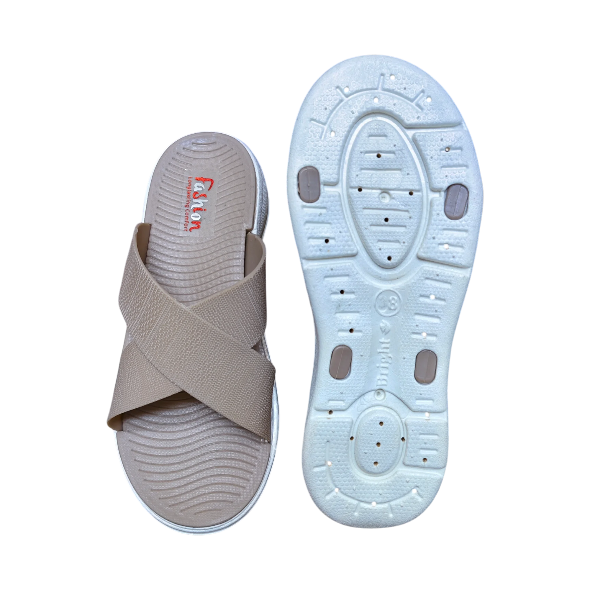 Bright PVC Ladies 937 Light Brown