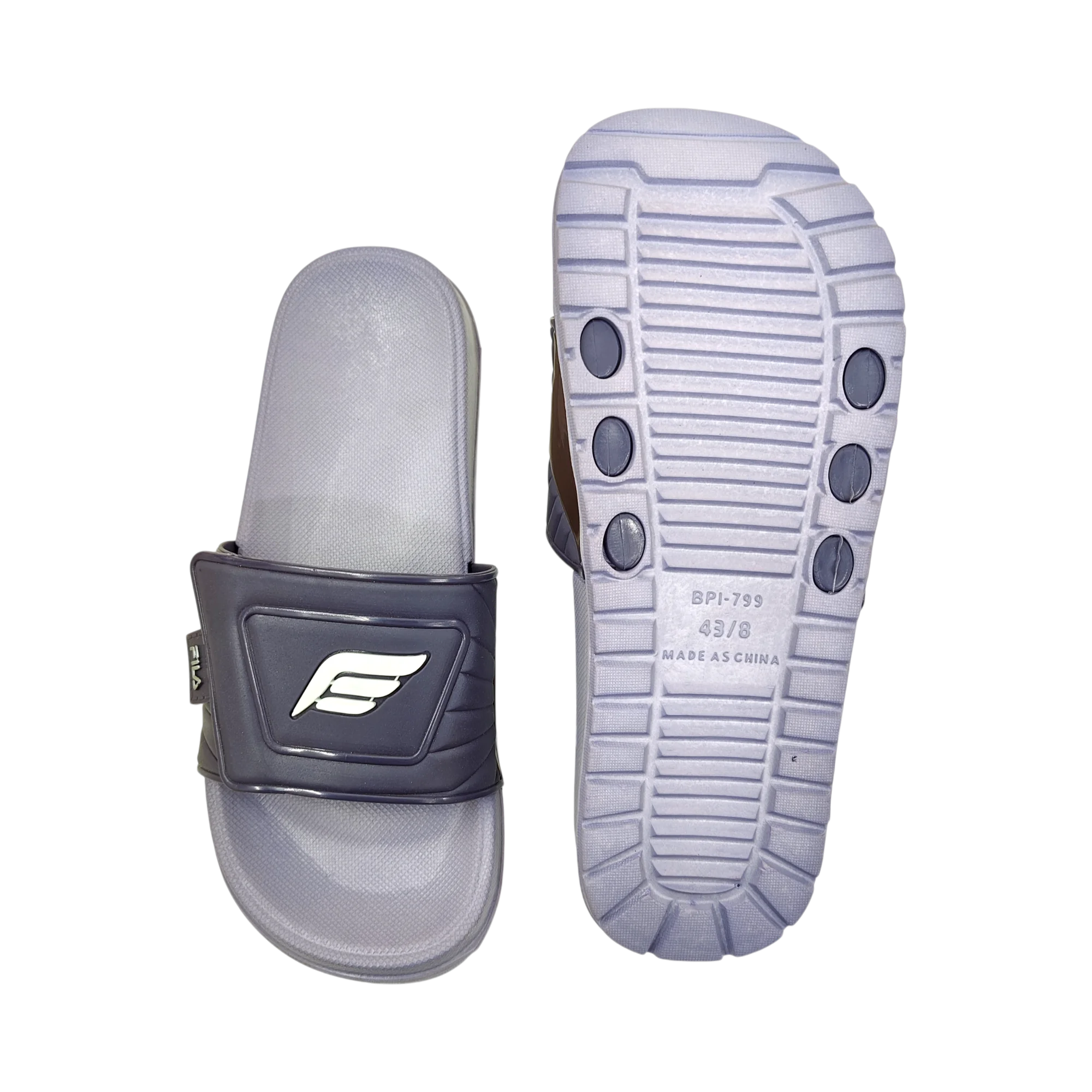 3,) Bright EVA Gents Article 385 Size-5-8, 1-4, 10-13, 6-9 Bright EVA Gents Article 385 Gray