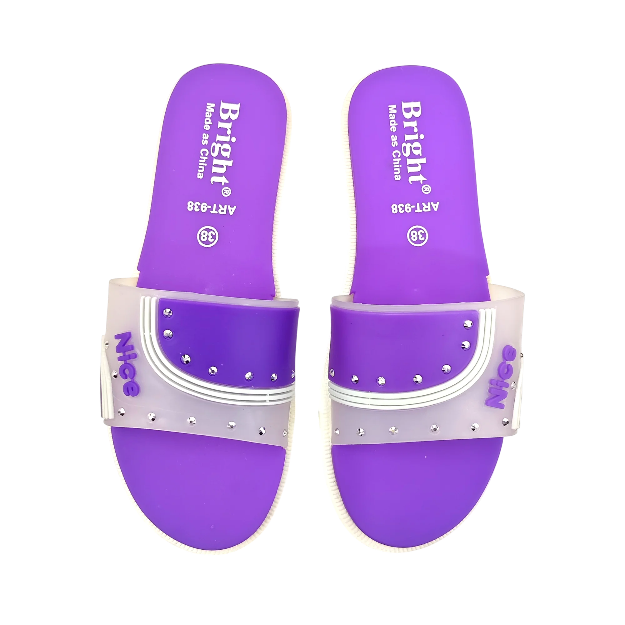 Bright PVC Ladies Article 938 Violet