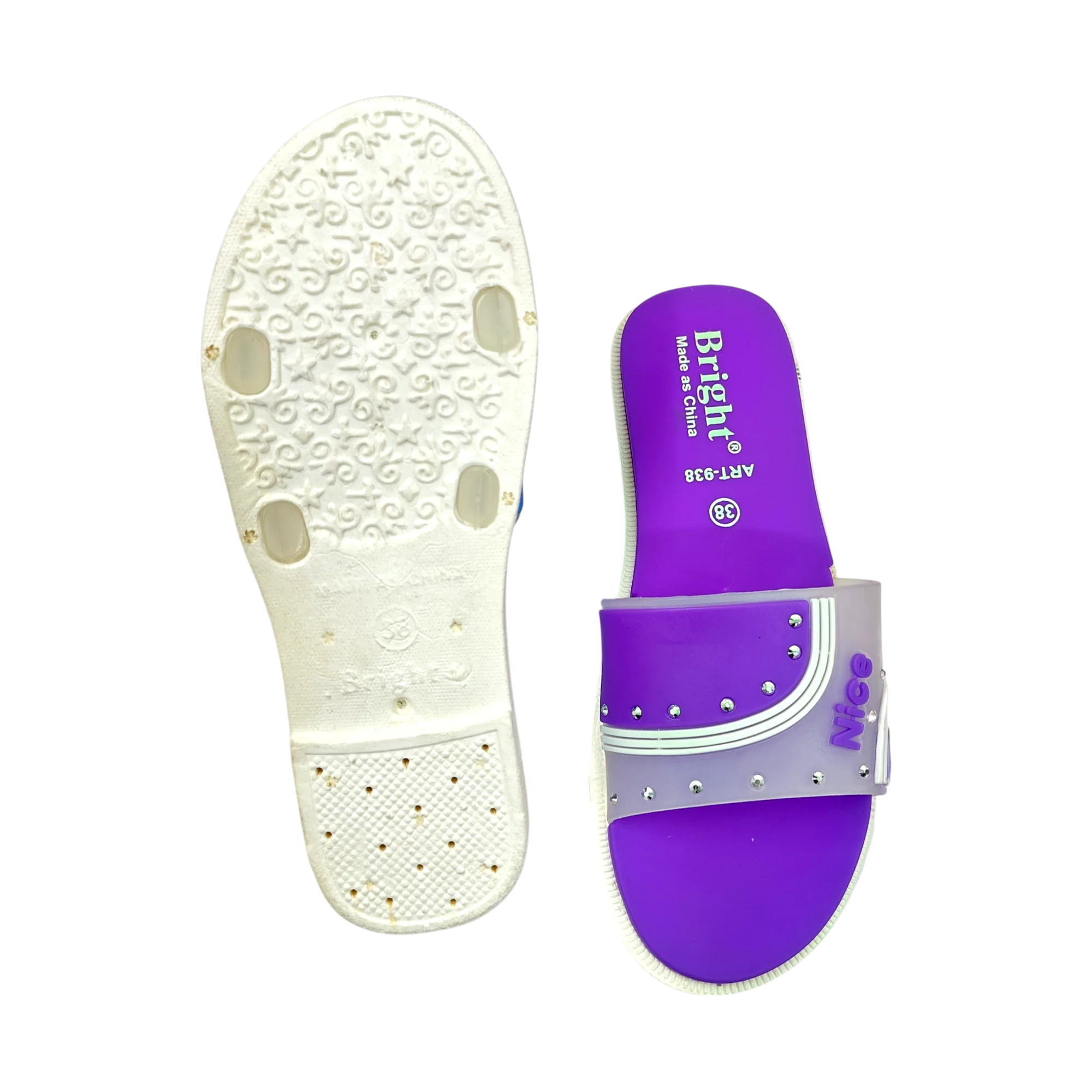 Bright PVC Ladies Article 938 Violet